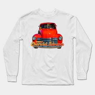 1951 Chevrolet Advance Design 3100 Pickup Truck Long Sleeve T-Shirt